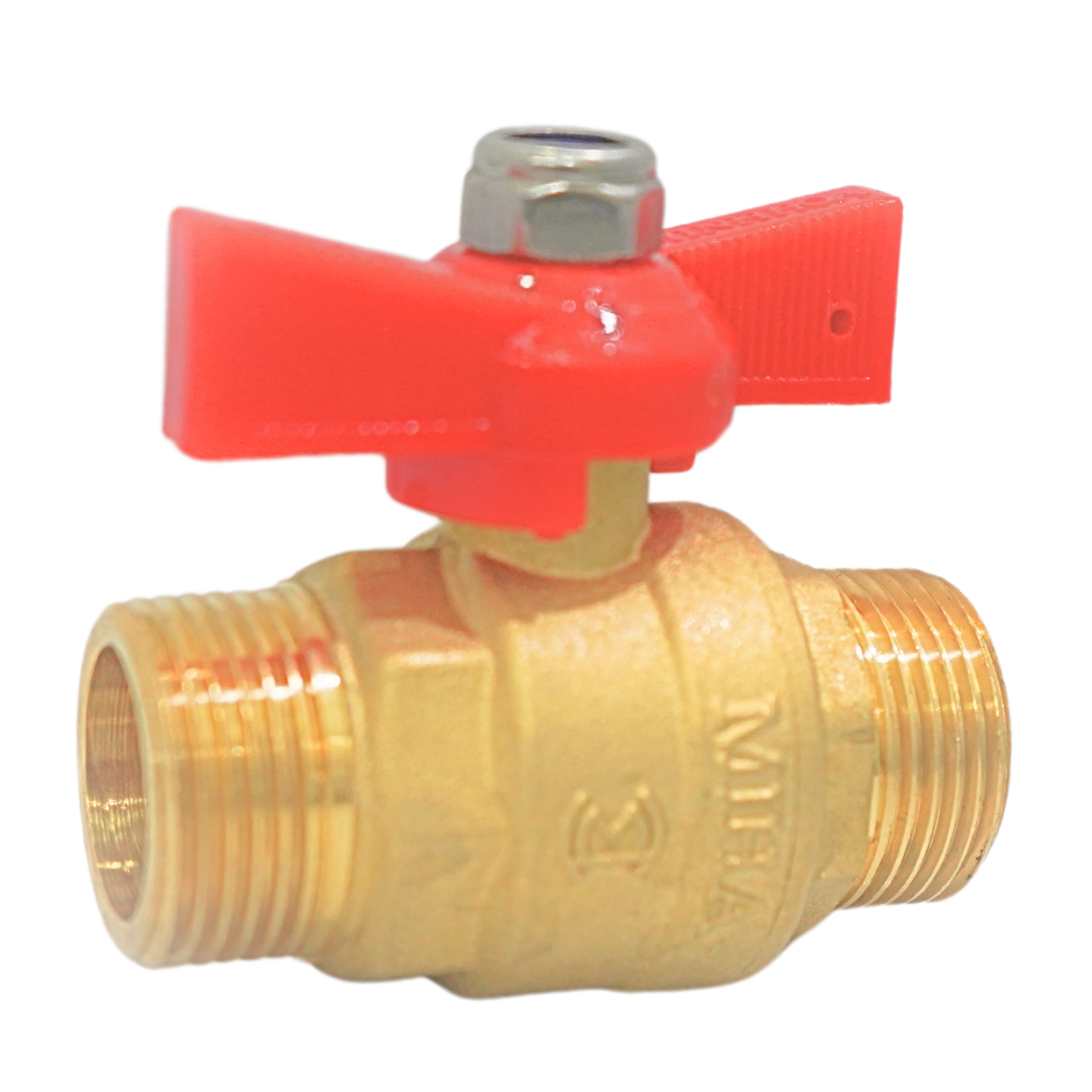 Van bi đồng ren ngoài tay bướm ABS MIHA - Ảnh 2