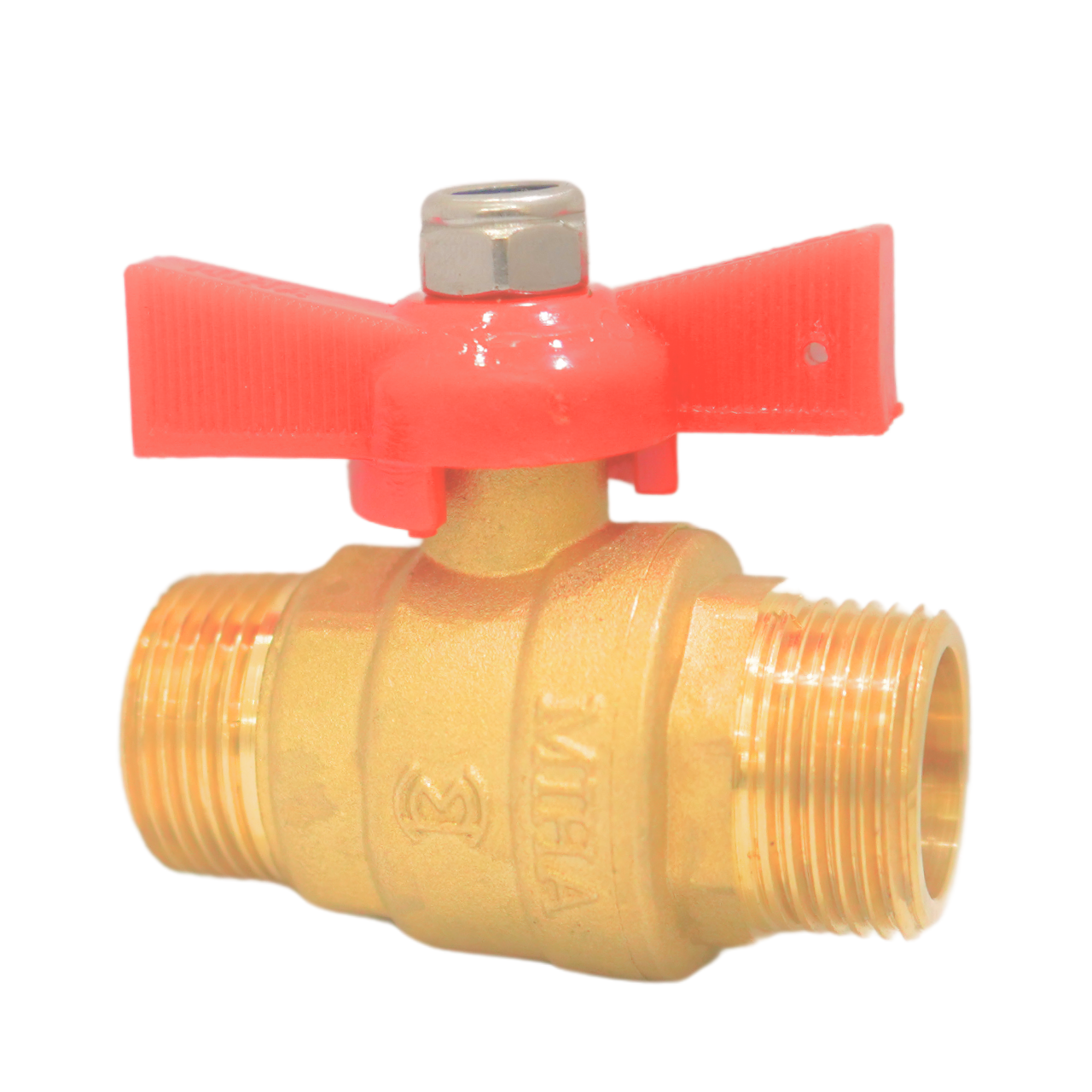 Van bi đồng ren ngoài tay bướm ABS MIHA - Ảnh 3