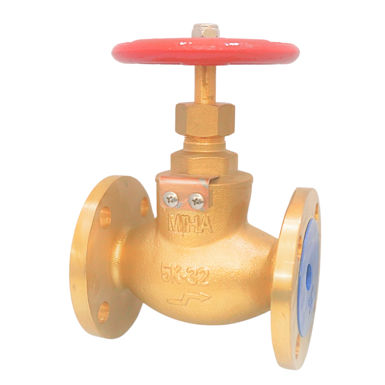 Van cầu đồng mặt bích một chiều MIHA-5K - Ảnh 2