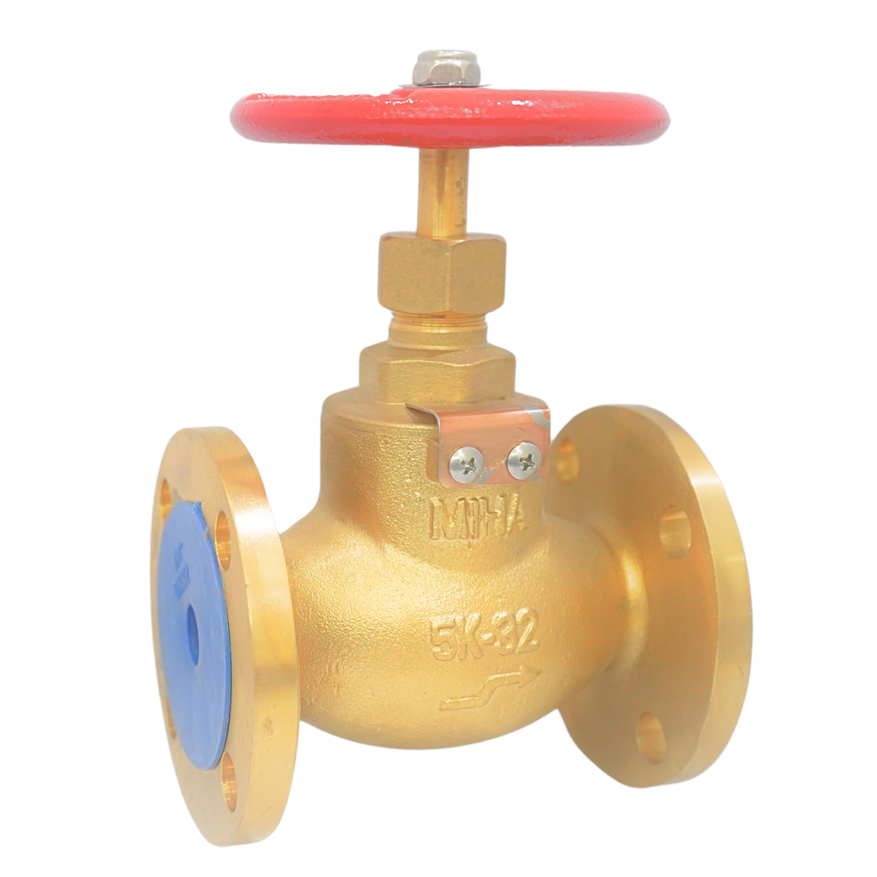 Van cầu đồng mặt bích một chiều MIHA-5K - Ảnh 3