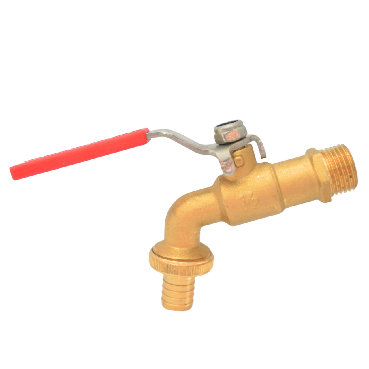 Vòi vườn đồng tay inox MIHA - Ảnh 2